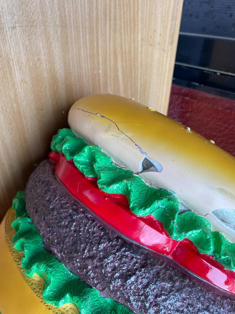 ハンバーガー　椅子　アメリカン　雑貨　インテリア　ガレージ　スツール