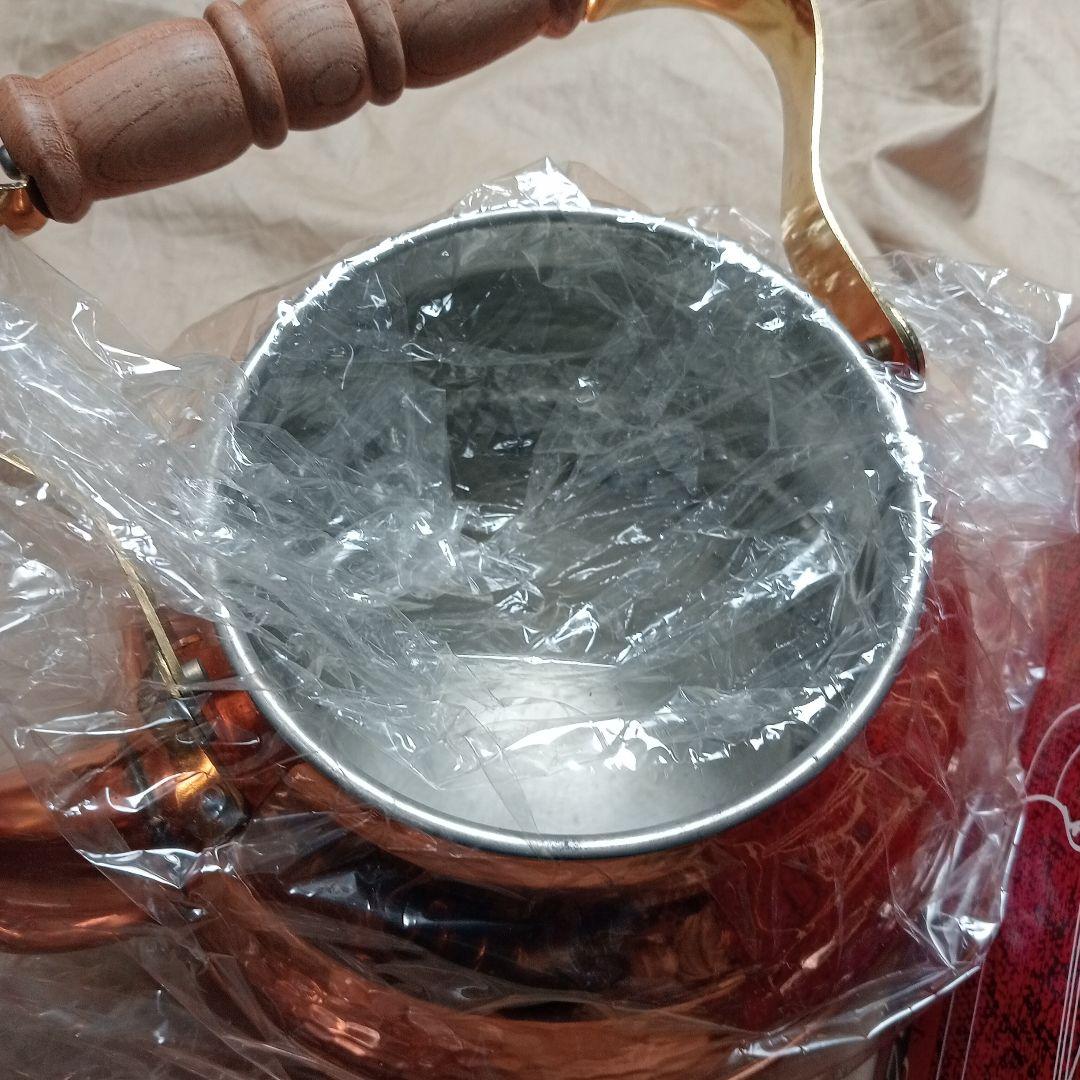 純銅製ケトル　2.5Ｌ　銅製ヤカン