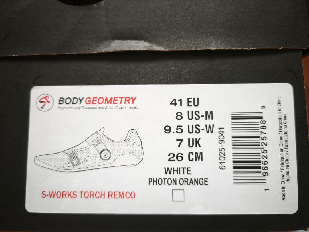 S-WORKS TORCH REMCO　サイズ41　26cm