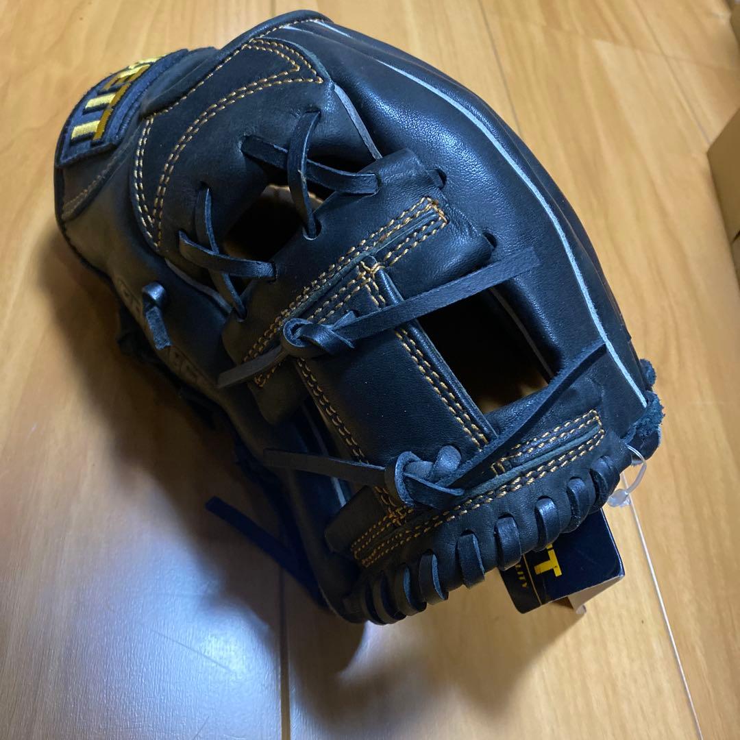 新品未使用　ZETT GRAFECT 少年軟式グローブ Ｓ　黒