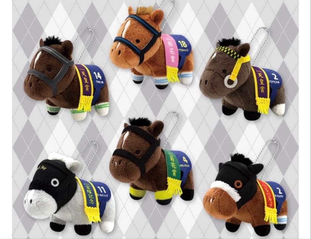サラブレッドコレクション ぷちマスコットボールチェーン2 全6種セット