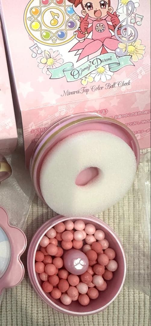 【未使用・美品】おジャ魔女どれみ☆見習いタップカラーボールチーク