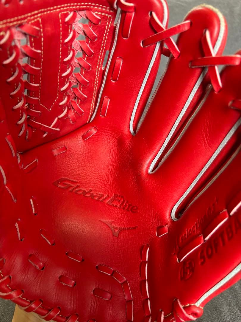 ミズノ　グローバルエリート　硬式　グローブ オールラウンド用　ほぼ新品 大人用
