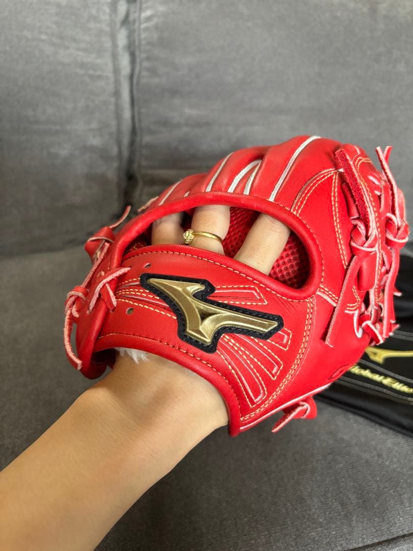 ミズノ　グローバルエリート　硬式　グローブ オールラウンド用　ほぼ新品 大人用