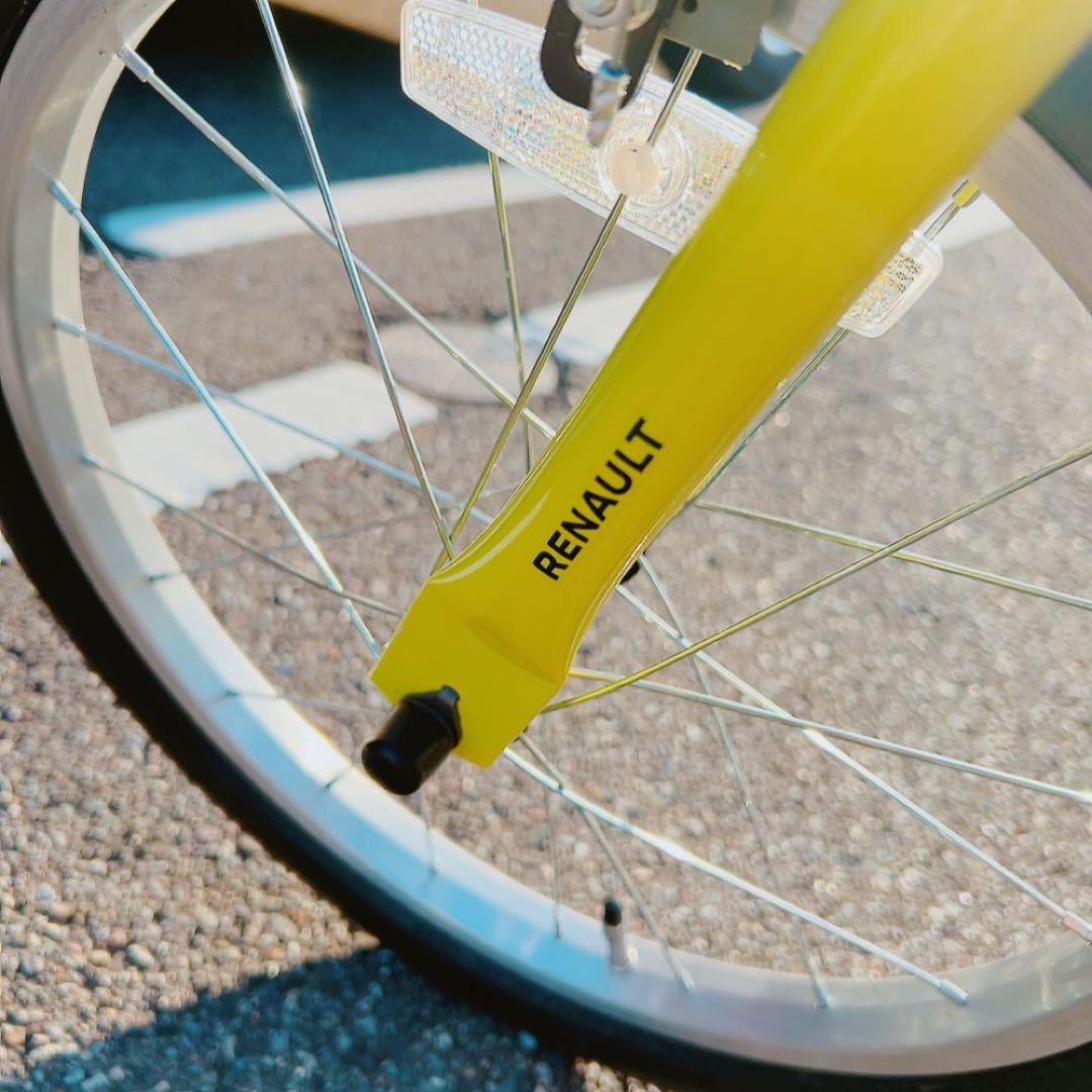 【引渡限定】美品　ルノー　自転車　子供用　18インチ