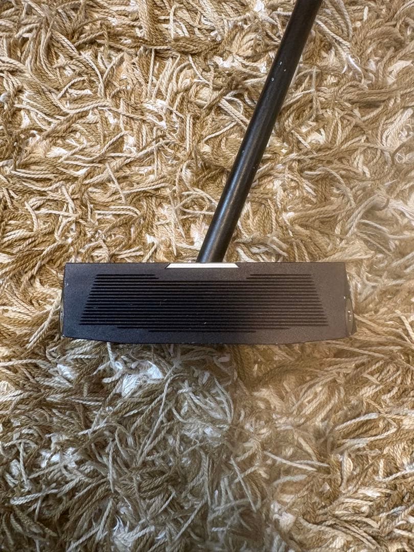 LAB.GOLF マレット型パター ブラックヘッドカバー付き