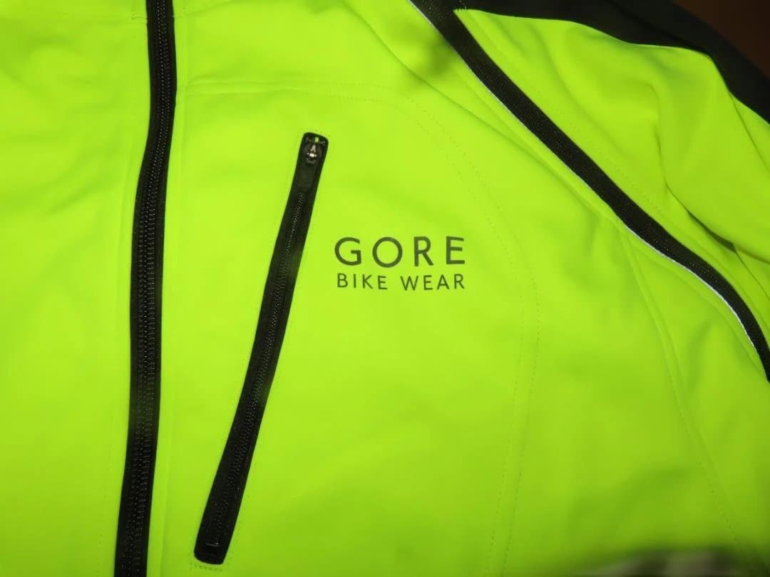 GORE BIKE WEAR サイクルジャケット XL 蛍光イエロー