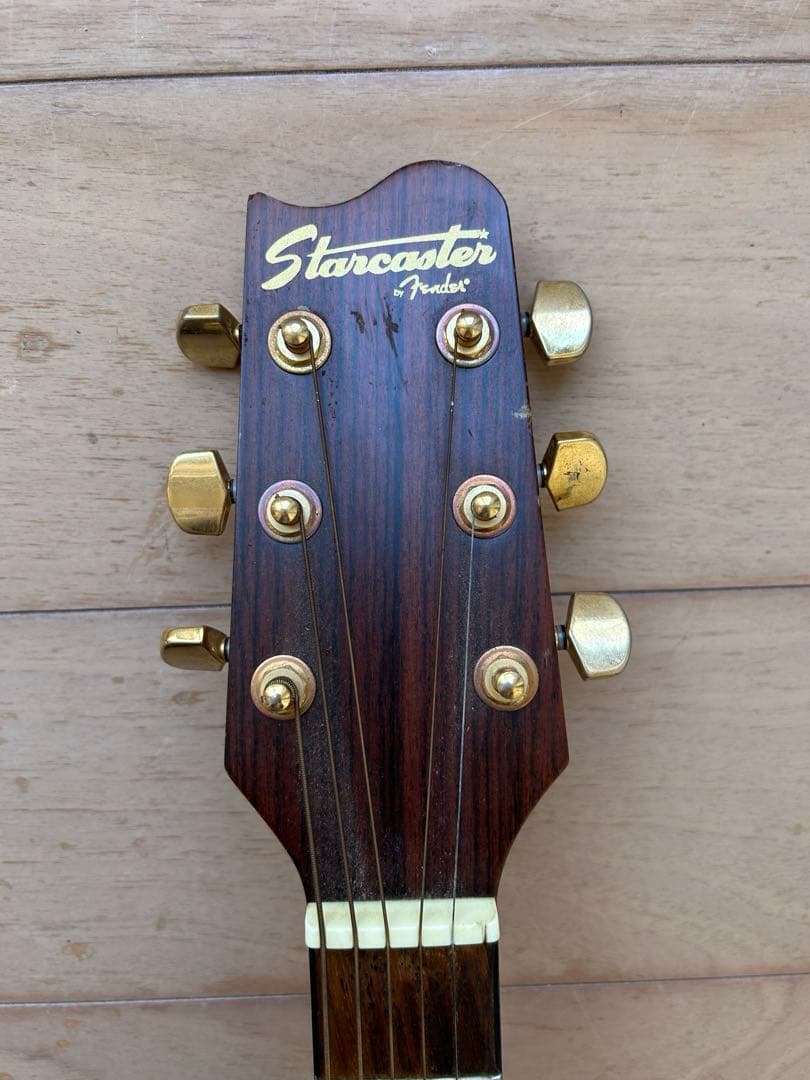 Fender starcaster nat エレアコ ギター
