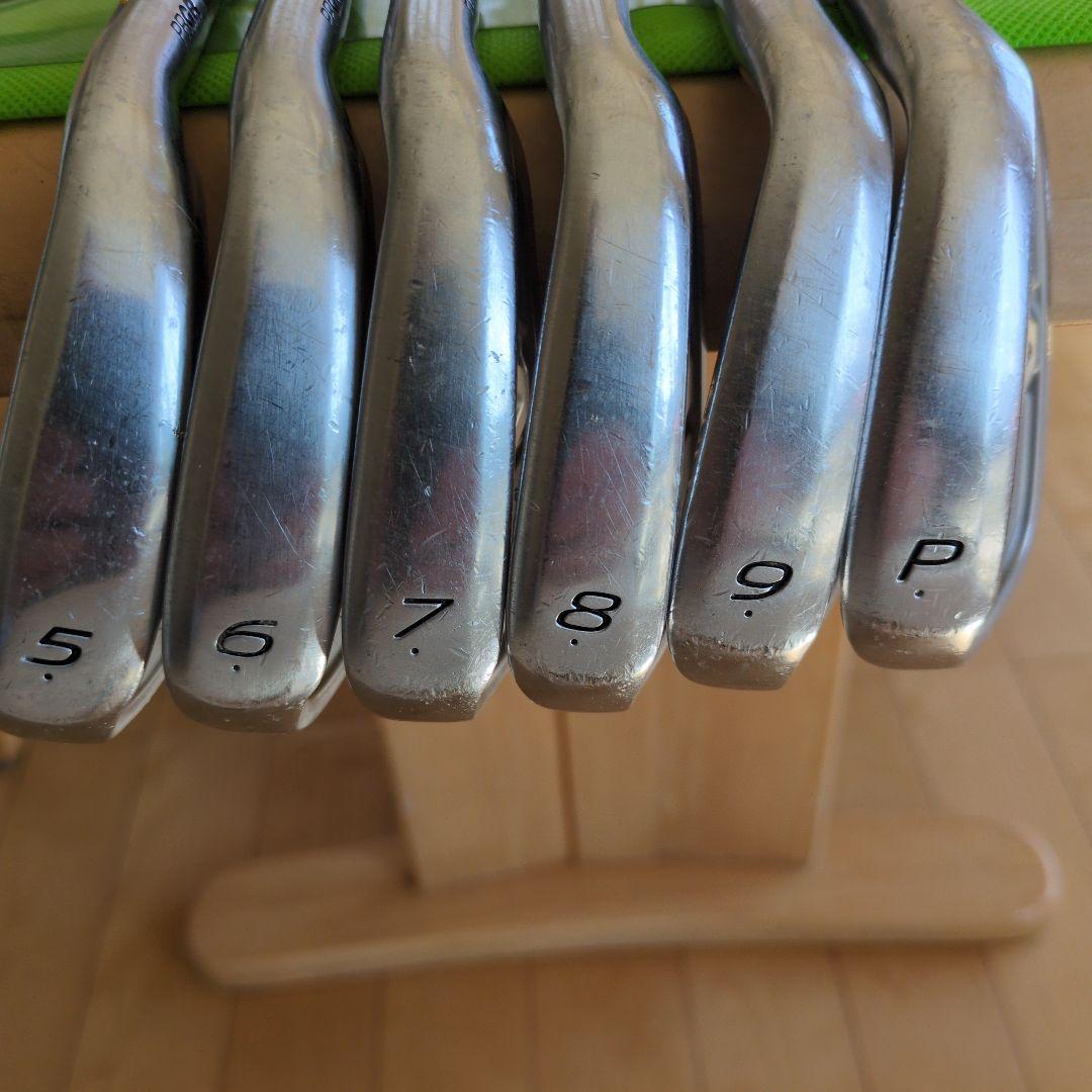 PRGR iＤ nabla BLACK FORGED アイアン　5-9 P 6本