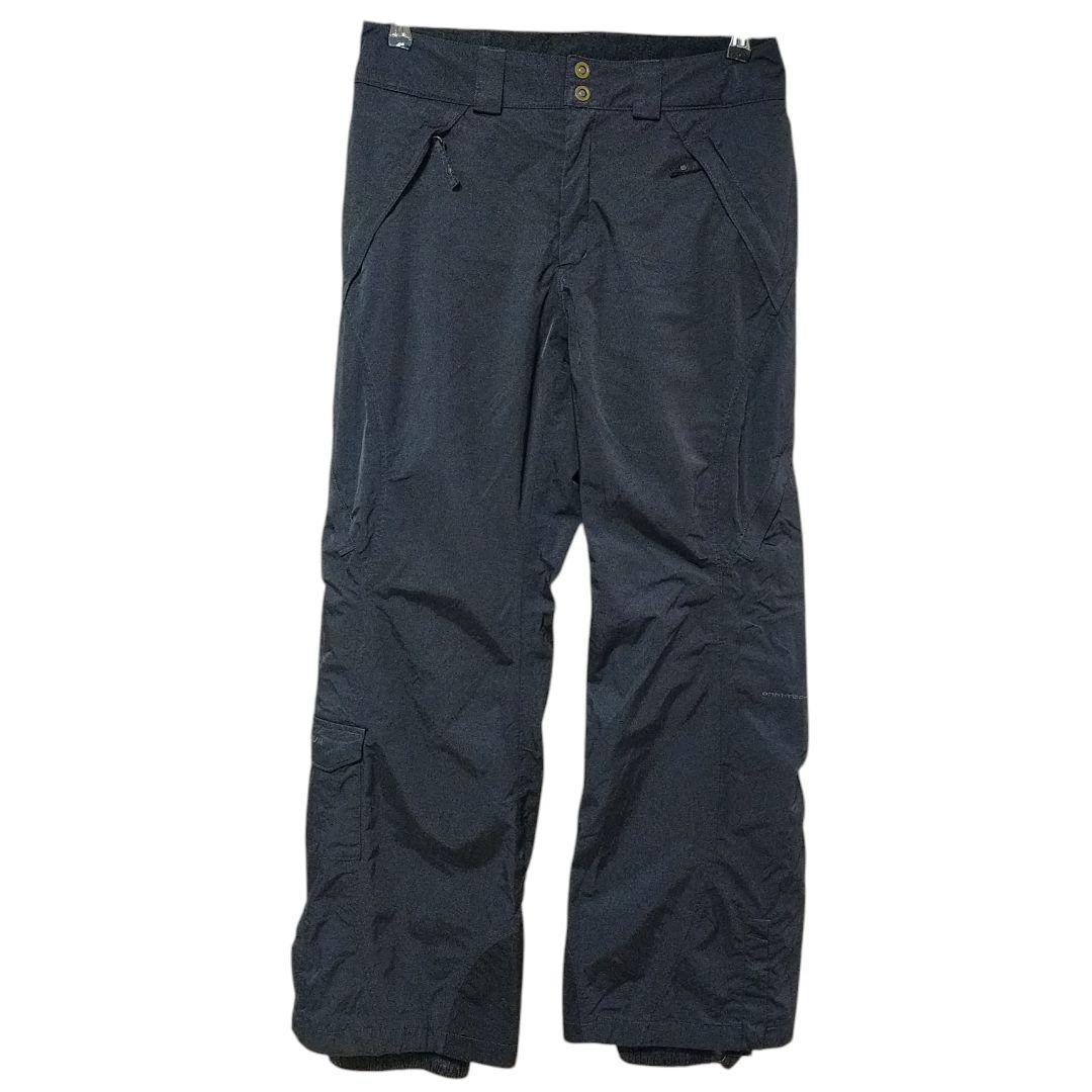 【美品 超高機能】US Columbia OMNI-TECH 黒　スノーパンツ