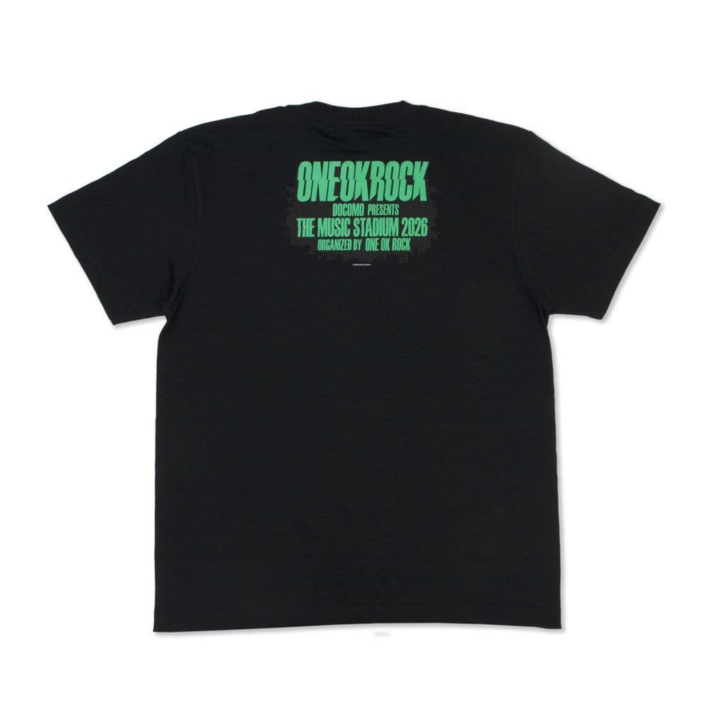 ONE OK ROCK 2026 TMS Tシャツ-A ブラック　【Mサイズ】