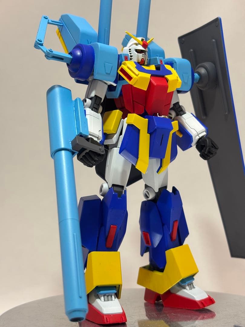 HG HCMパーフェクトガンダム＋アサルトバスター塗装完成品