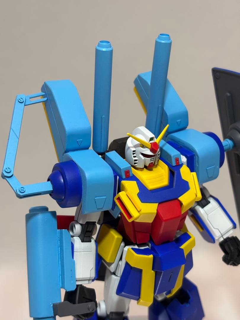 HG HCMパーフェクトガンダム＋アサルトバスター塗装完成品