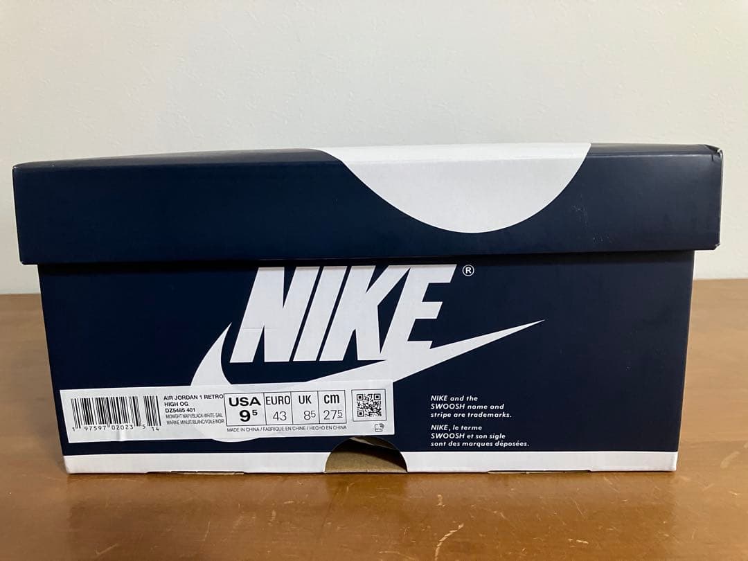 【早いもの勝ち】Air Jordan 1 Midnight Navy