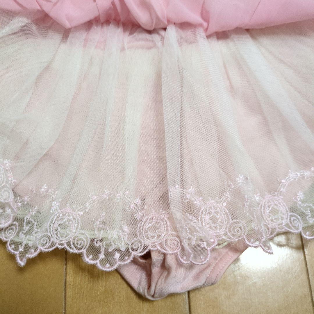 チャコット　ピンク フリル付きレオタード