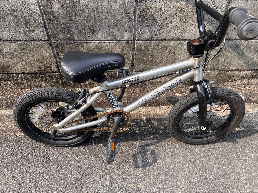 キッズ BMXバイク ダーカスワン シルバー 14インチ 子供用自転車