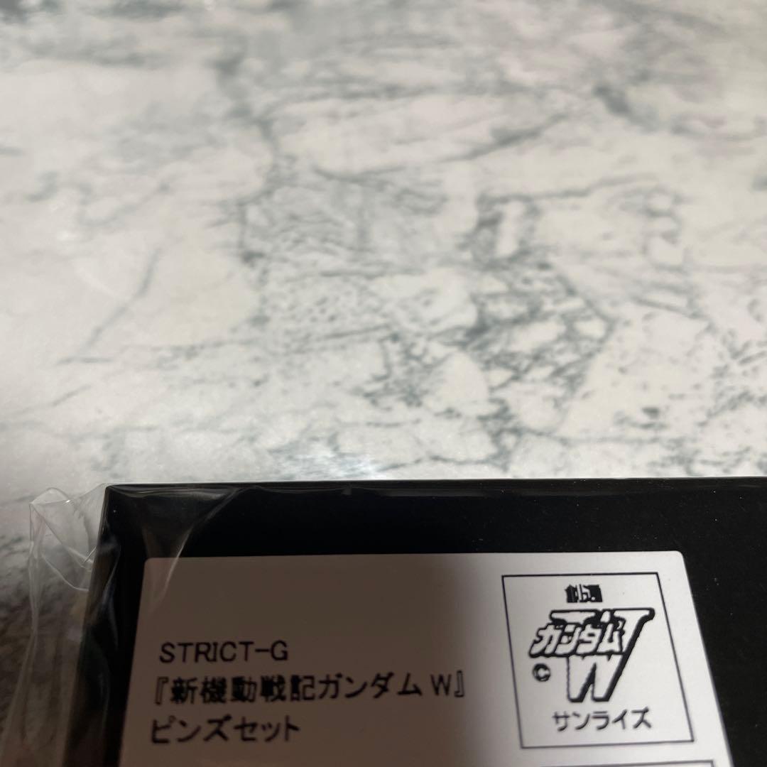 STRICT-G 新機動戦記ガンダムW 30周年記念ピンズセット　ヒイロ　デュオ