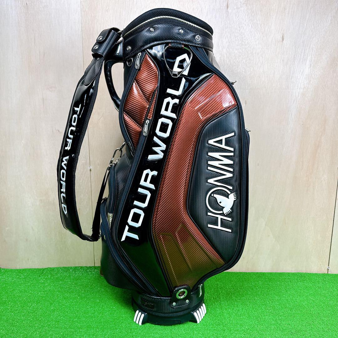 【美品】 HONMA TOUR WORLD キャディバッグ プロモデル ホンマ