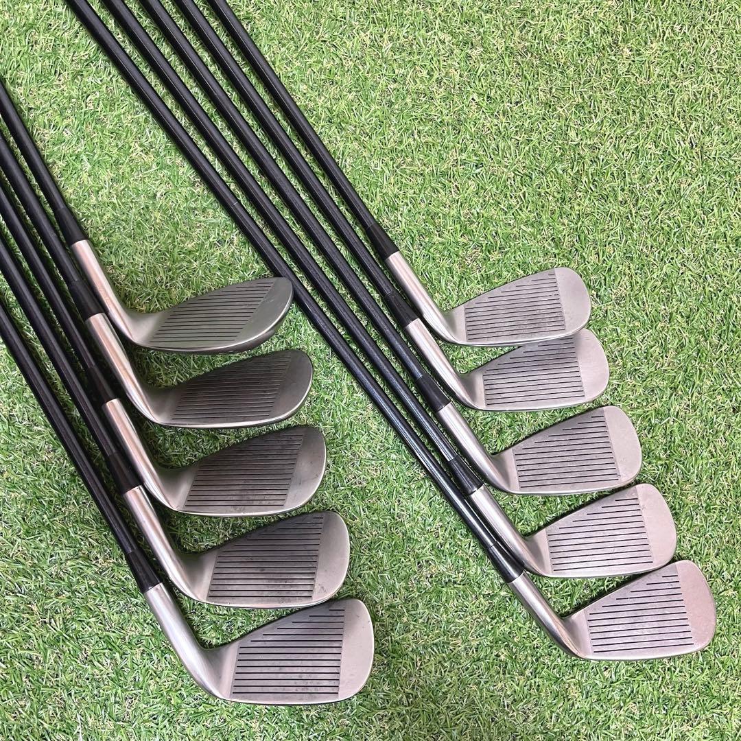 美品 レフティ Mizuno ZEPHYR メンズアイアン10本セット SR相当