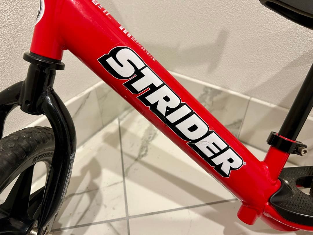 STRIDER バランスバイク 12インチ レッド