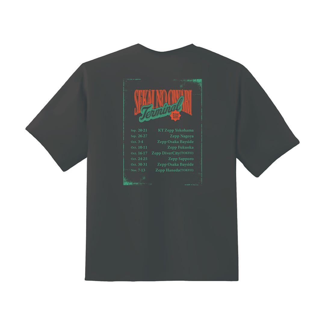セカイノオワリ Tシャツ ブラック