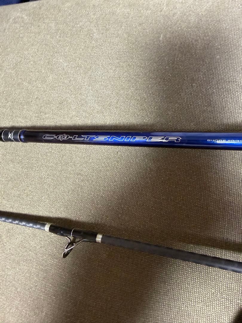 SHIMANO コルトスナイパー S906MHショアジギングロッド ジグ80g