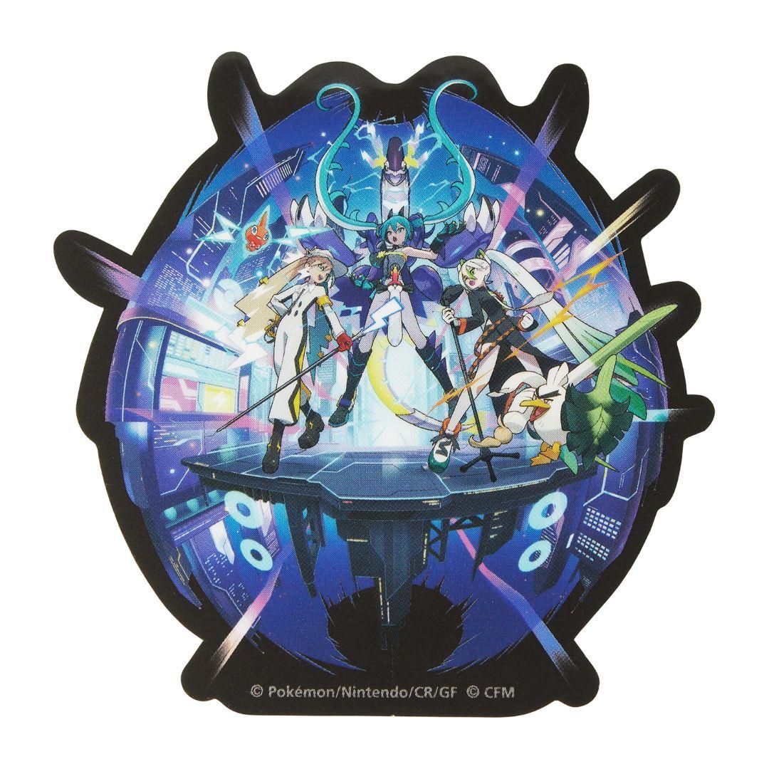 ポケミク アクスタ ステッカー 缶バッジ フォトホルダー でんきドラゴンかくとう