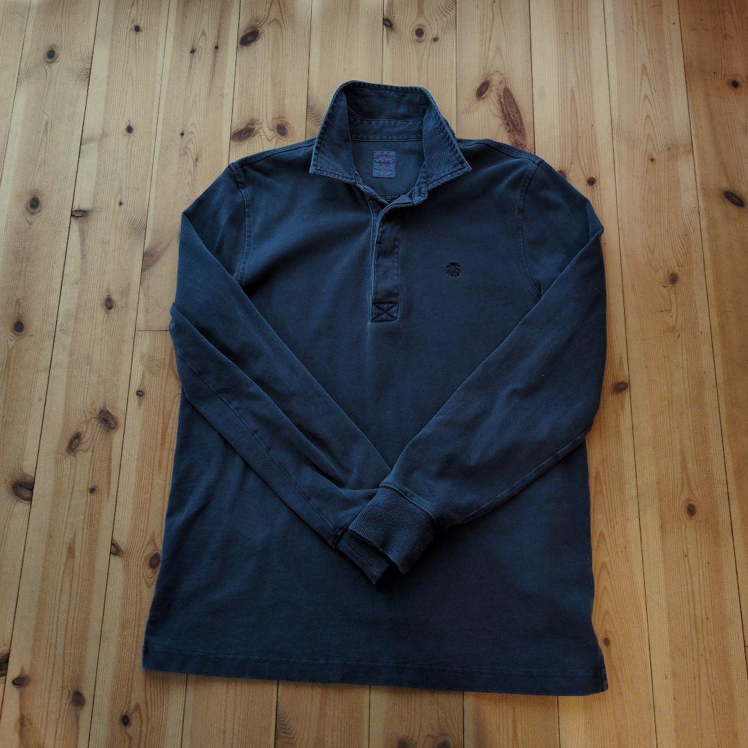 【美品】Brooks Brothers ナンバーパッチ ラグビーシャツ