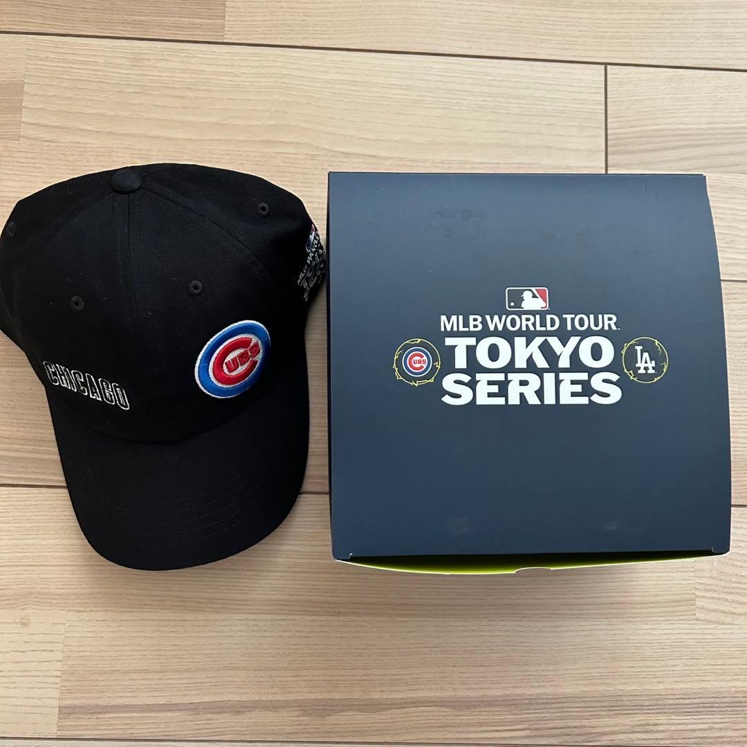『最終値下』MLB シカゴカブス キャップ 東京シリーズ2025 限定品　箱付き