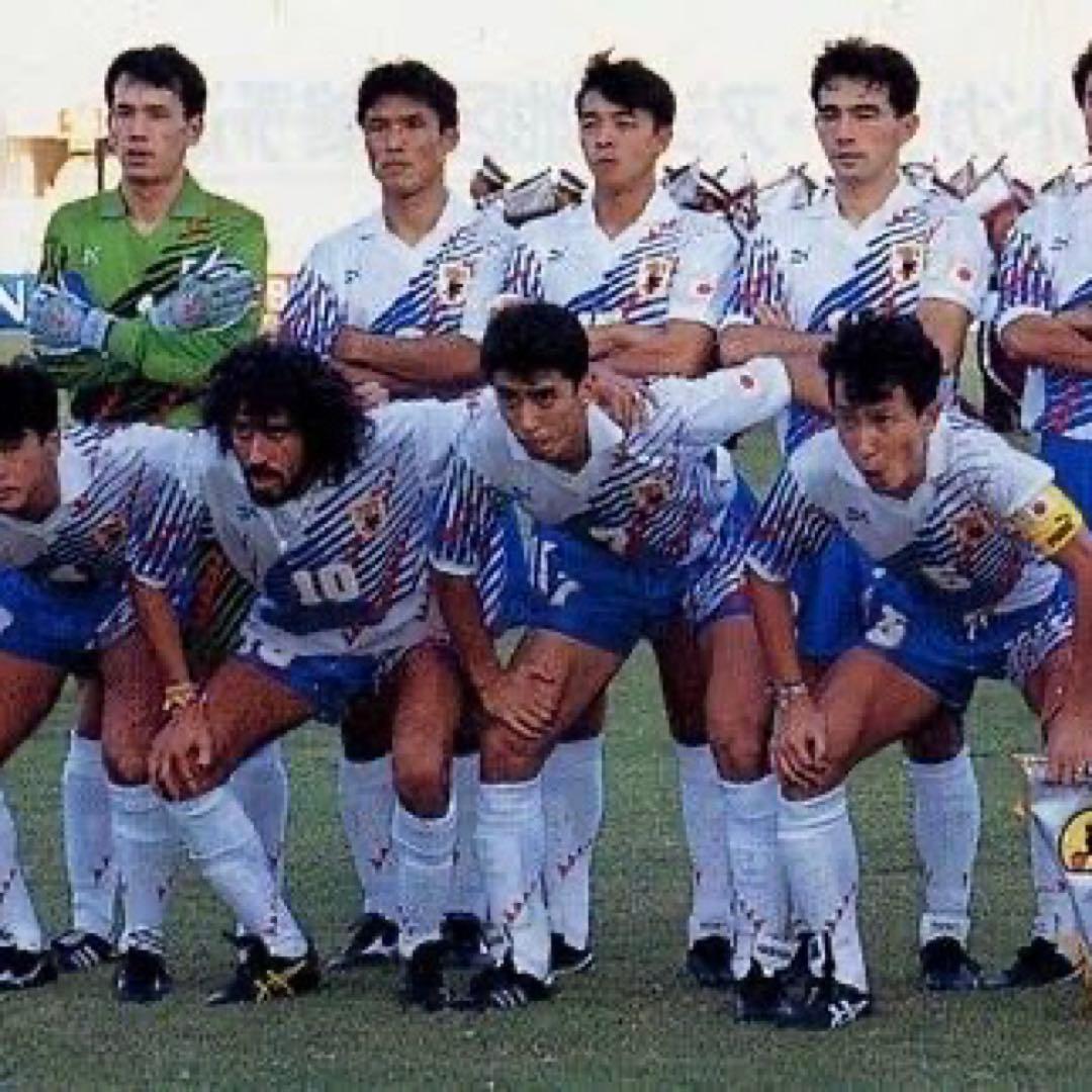【★井原 正巳】 古着 サッカー 日本代表 94年 アウェイ ユニフォーム 7番