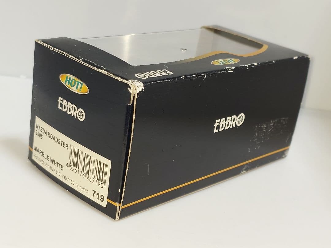 エブロ マツダ NCロードスター 1/43 ミニカー マーブルホワイト