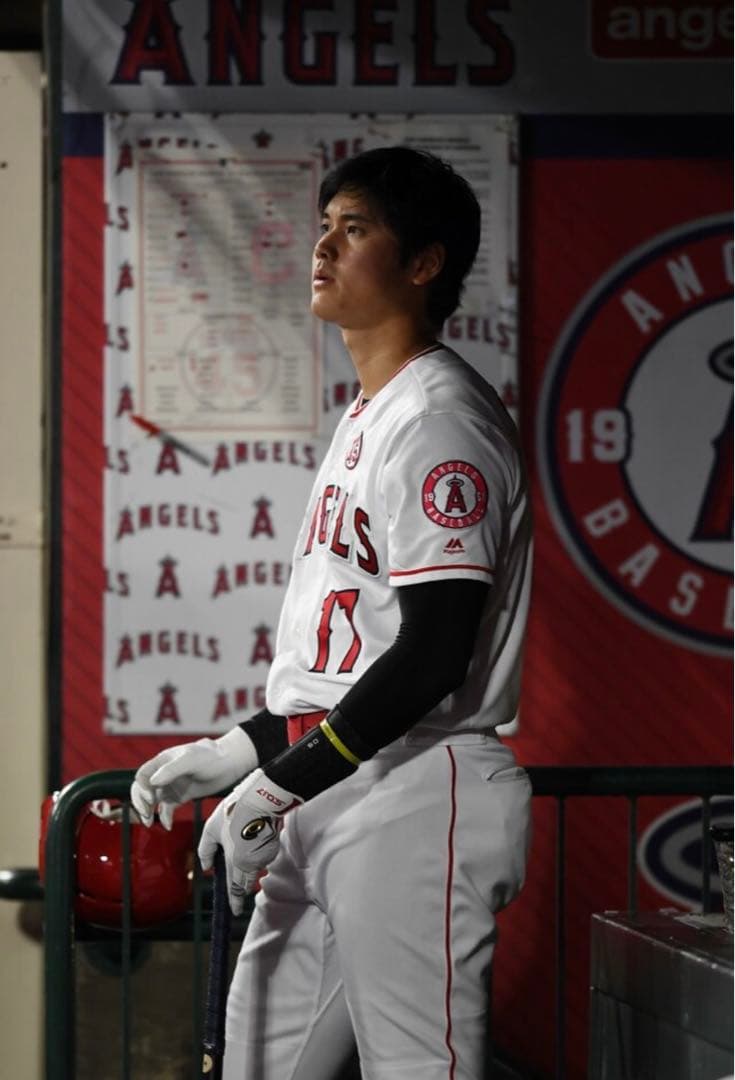 No.4【激レア】実使用品　大谷翔平　前田健太　ラインナップカード