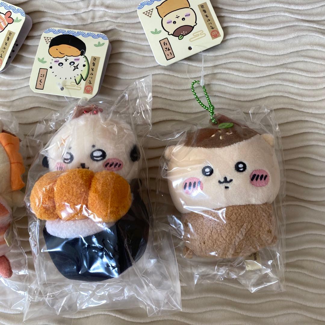 ちいかわ 寿司 シーサー ラッコ くりまんじゅう ３個セット マスコット