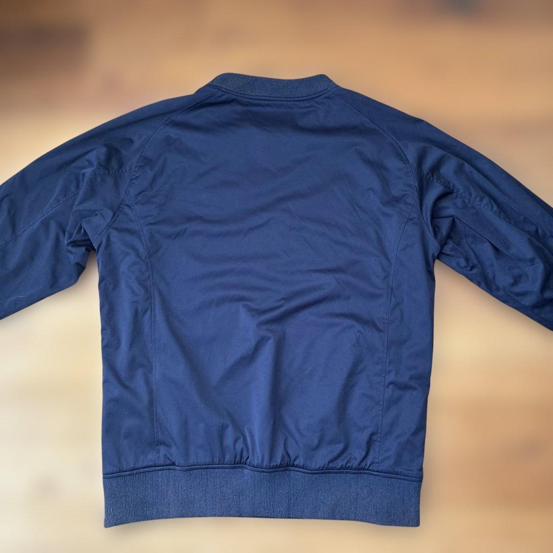 BEAMS GOLF スニード ネイビー ワッペン付きプルオーバー ゴルフウェア