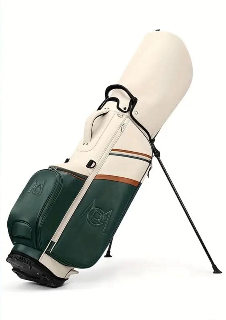 PGM ゴルフ　スタンドキャディバッグ　新品　ゴルフバッグ　レトロ　クラシック