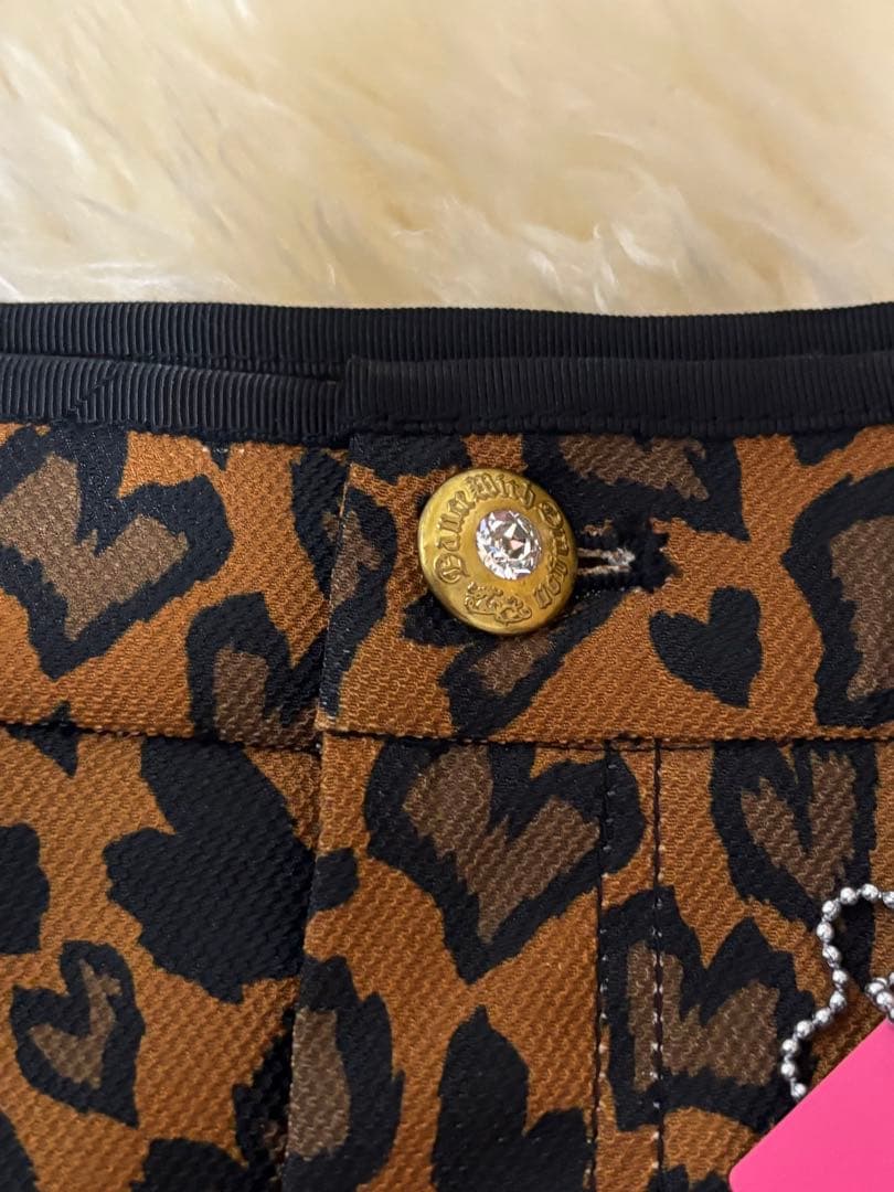 ダンスウィズドラゴンサイドプリーツ付きスカート新品