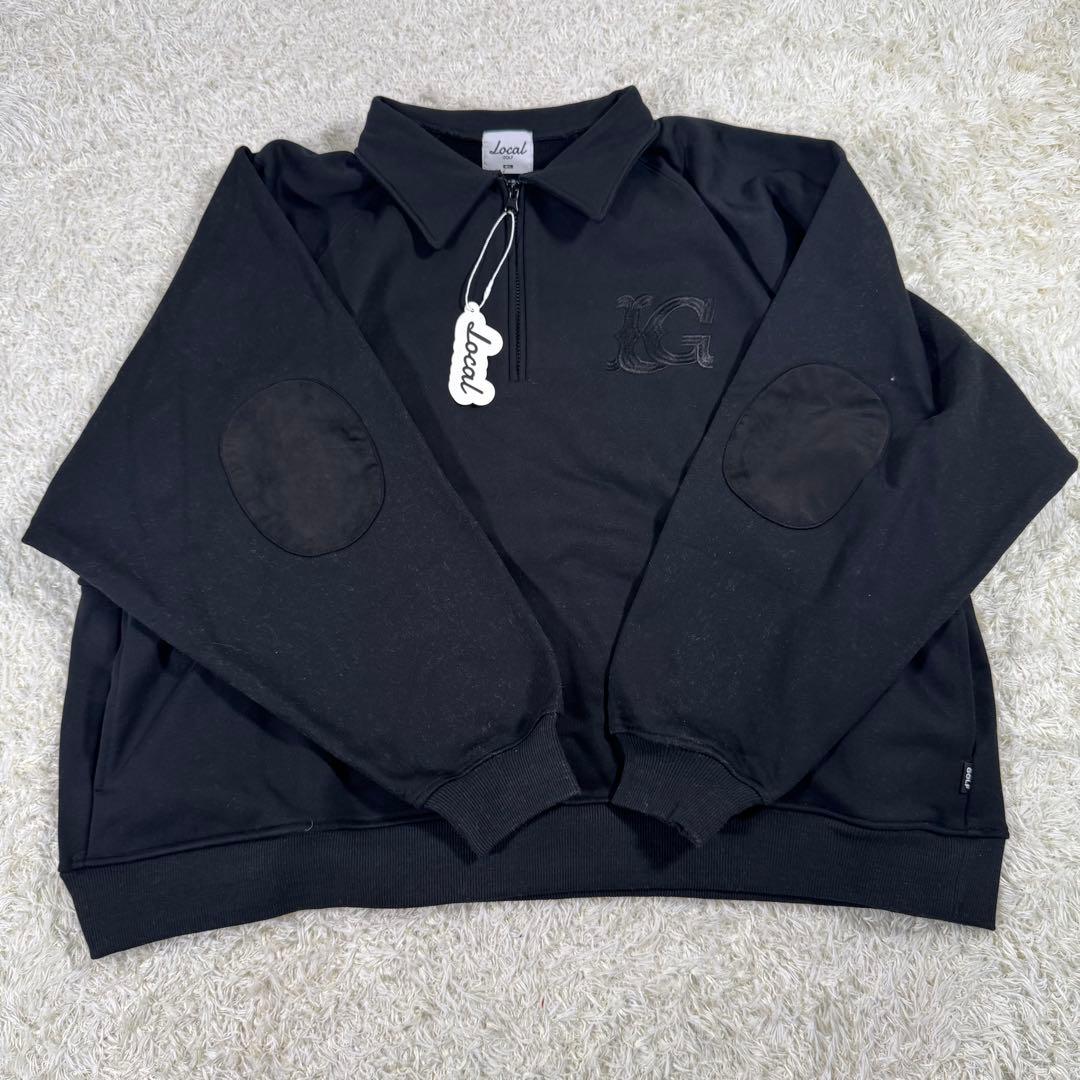 【新品タグ付き】 Local GOLF LG Snap POLO SWEAT　L