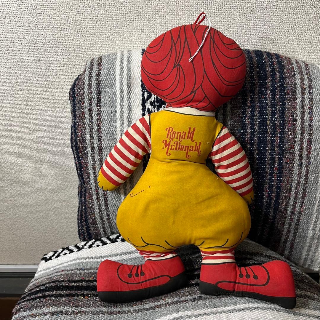 70's usa ビンテージ　ピロードール　マクドナルド　ドナルド