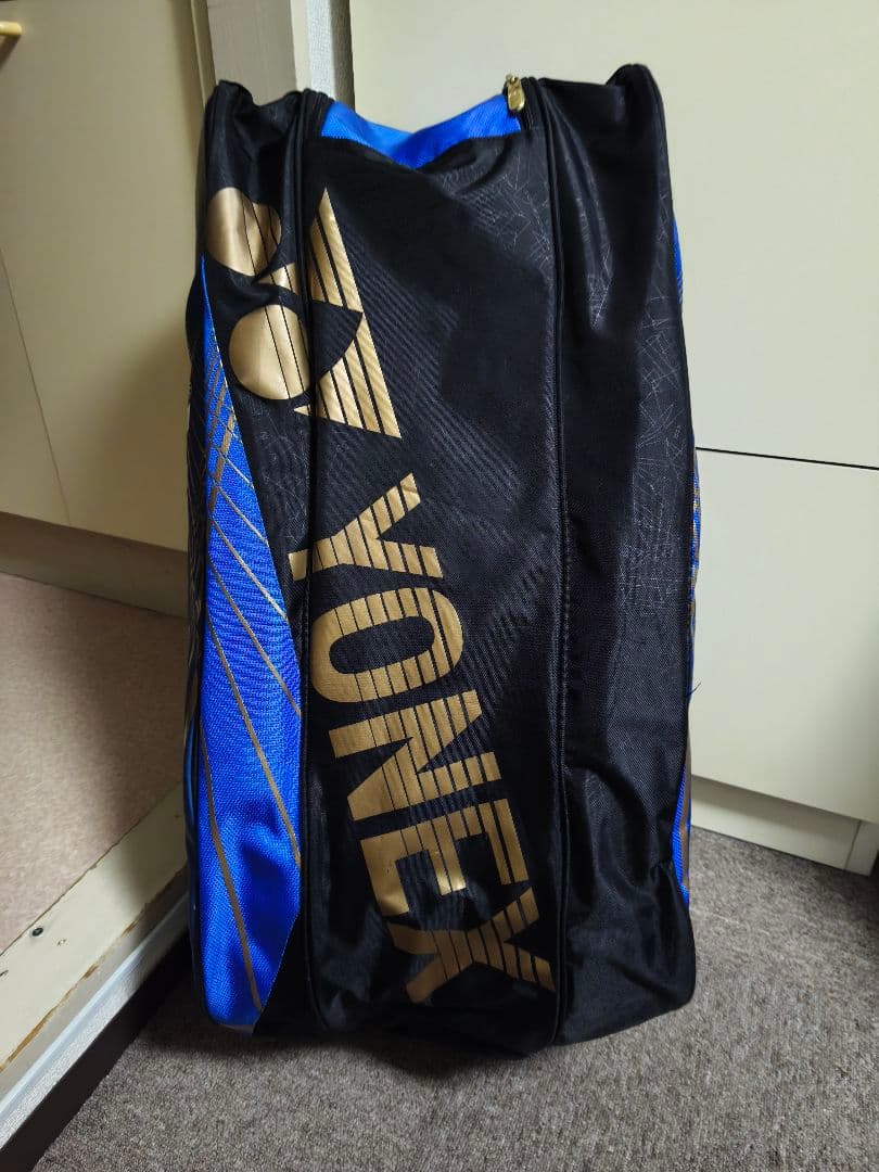 【人気商品】YONEX バドミントン ラケットバッグ 青黒