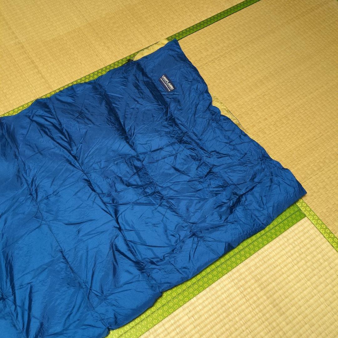 UNIFLAME ライトシェルバッグ400 寝袋シュラフ　ダウンシュラフ