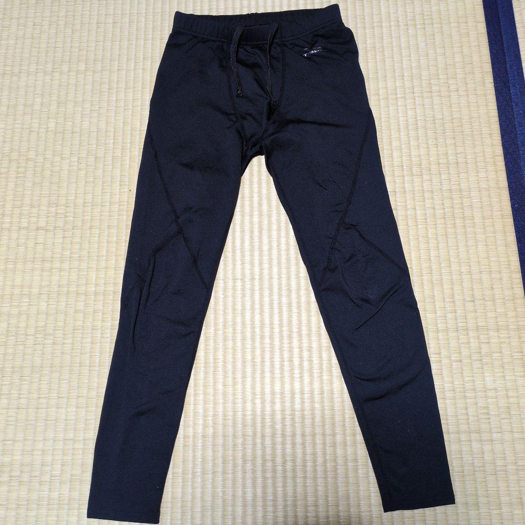 【中古美品✨】UA ブラック 長袖 アンダーシャツ+ロングタイツ ＆ ティゴラ