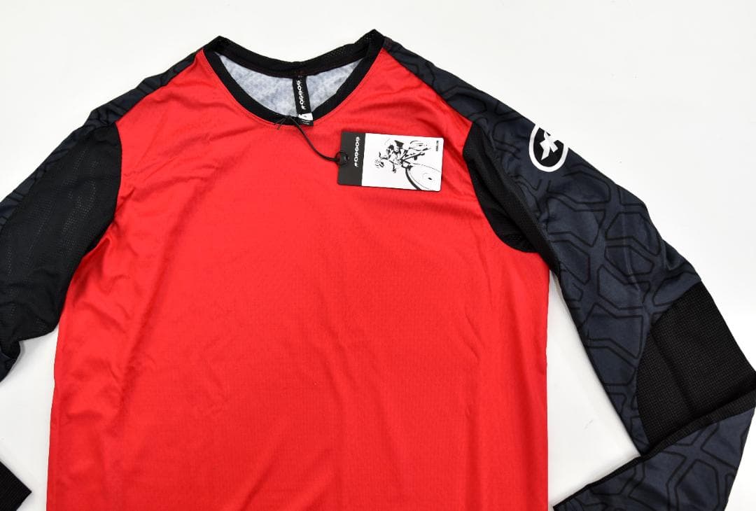 Assos★アソス Trail 長袖ジャージ size:M ロドレッド
