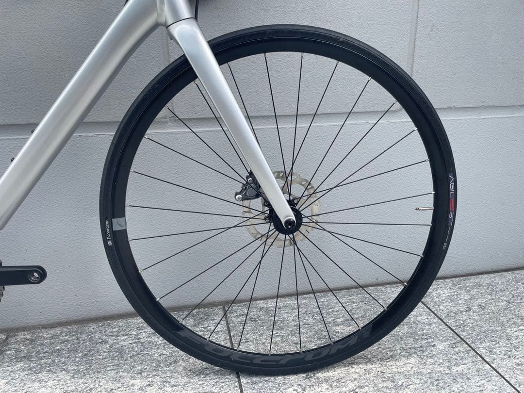 CANNONDALE CAAD13 54 シルバー　SHIMANOアダプター付き