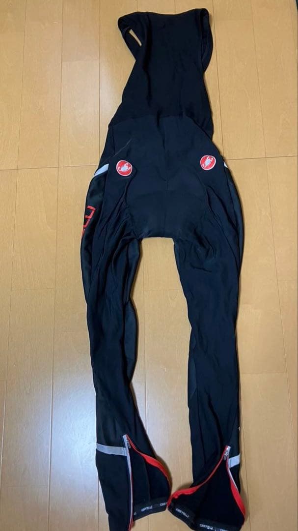 Castelli POLARE真冬用ビブタイツ Sサイズ ブラック