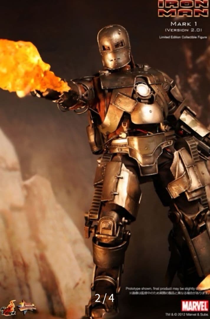 ホットトイズ　HOTTOYS アイアンマン　マーク1　2.0
