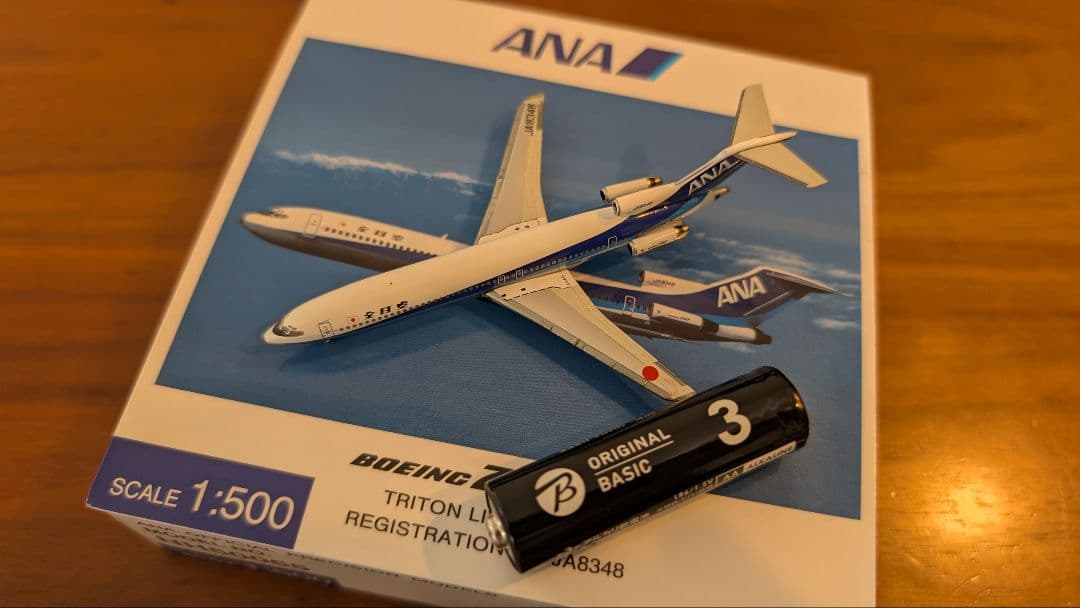 ANA ボーイング727-200 1/500