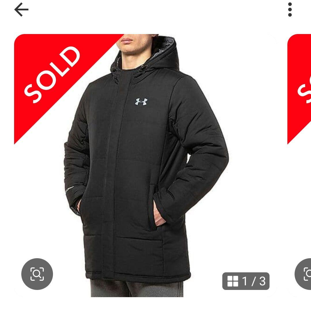 Under Armour ネイビー ハーフコート
