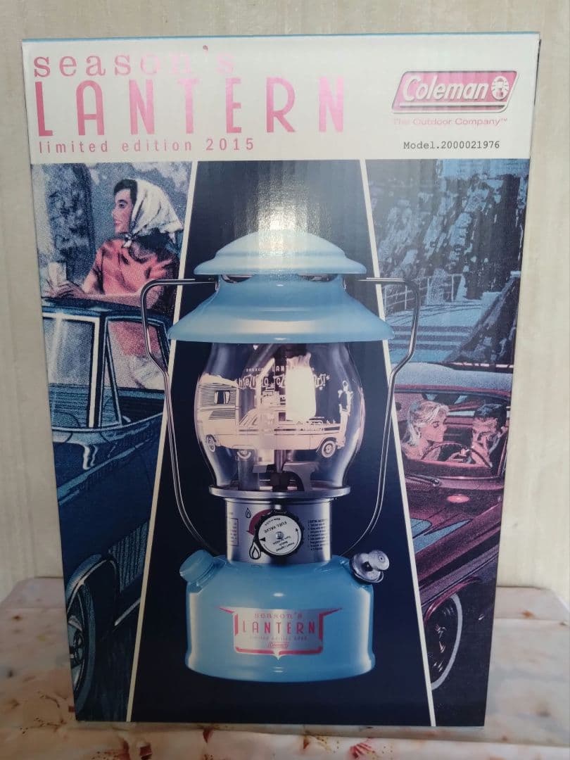 Coleman シーズンズランタン 2015 ターコイズ 限定品 未使用