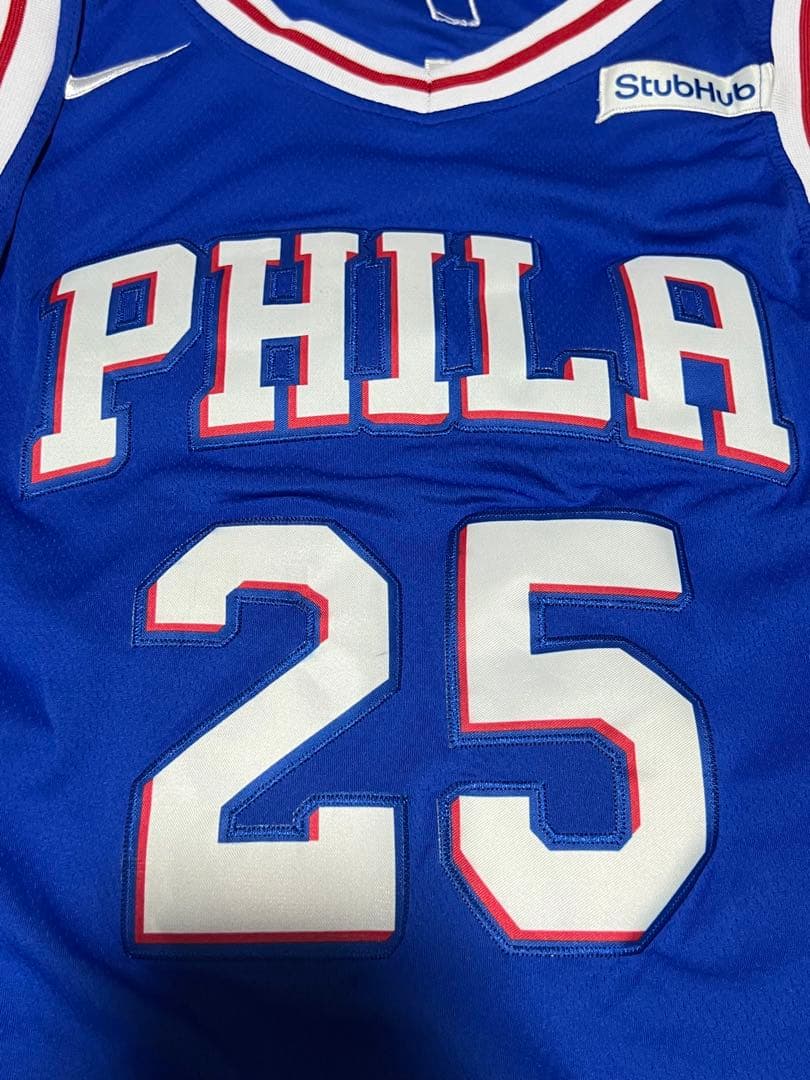 NBA ナイキ シクサーズ StubHub SIMMONS 25 ユニフォーム
