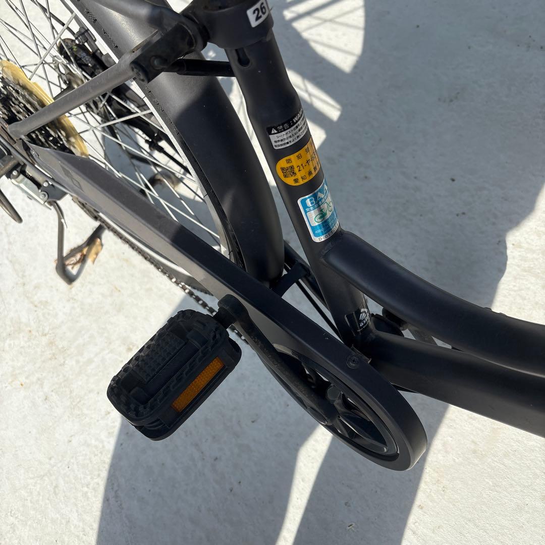 Asahi シティサイクル ブラック　直接引き取りのみ　愛知県